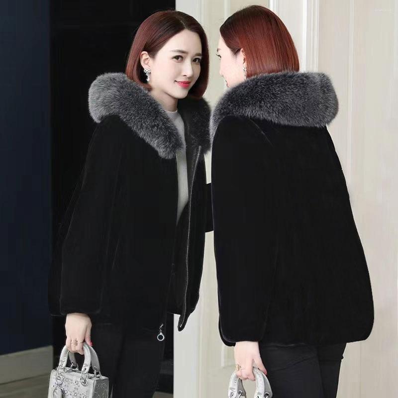 Women' Fur 2022 Women Keep Warm Solid Color Faux Coat Winter Mid-Long Parkas Jacket Fashion Loose Outwear T56, Black
Women' Fur 2022 Women Keep Warm Solid Color Faux Coat Winter Mid-Long Parkas Jacket Fashion Loose Outwear T56, Black