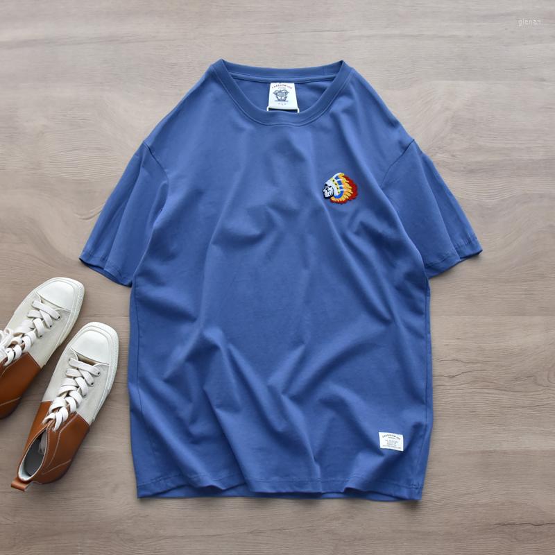 Men's T Shirts Light Tide Series Summer Cotton T-Shirt Men's Exquisite Embroidery Short Sleeve Japanese Casual Loose Couple Half, White
Men's T Shirts Light Tide Series Summer Cotton T-Shirt Men's Exquisite Embroidery Short Sleeve Japanese Casual Loose Couple Half, White