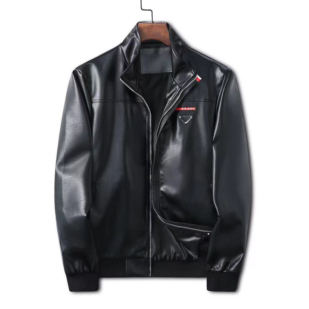 Designer Men's Leather Jacket Winter Fashion Bomber Casual Zipper Jacket Size M-3XL, Customize
Designer Men's Leather Jacket Winter Fashion Bomber Casual Zipper Jacket Size M-3XL, Customize