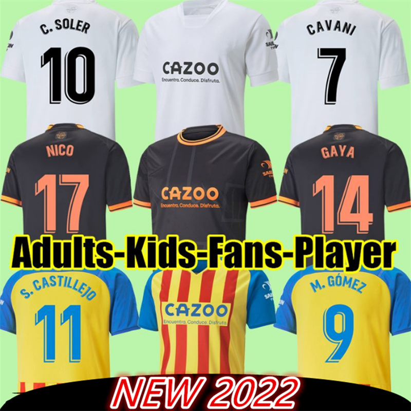 top 22 23 valencia soccer jerseys CAVANI #7 GUEDES GAMEIRO Florenzi camisetas de futbol Uniforms RODRIGO Gaya M.Gomez JERSEY men kids kit football shirts Big Size S-XXL, Gradient
top 22 23 valencia soccer jerseys CAVANI #7 GUEDES GAMEIRO Florenzi camisetas de futbol Uniforms RODRIGO Gaya M.Gomez JERSEY men kids kit football shirts Big Size S-XXL, Gradient