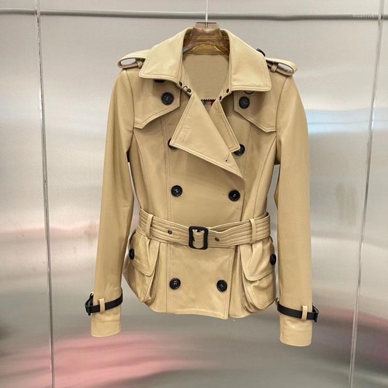 Women's Leather Natural Real Sheepskin Coat Women Spring And Autumn Short Clothes Fashion Import Genuine Jacket With Belt Female
Women's Leather Natural Real Sheepskin Coat Women Spring And Autumn Short Clothes Fashion Import Genuine Jacket With Belt Female