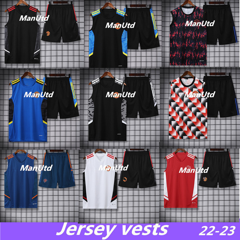 22-23 Tracksuits Sports Man United Football Training Vest New pre-match T-shirt training sleeveless shirt Men's suit, Gold
22-23 Tracksuits Sports Man United Football Training Vest New pre-match T-shirt training sleeveless shirt Men's suit, Gold