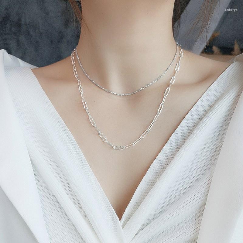 Choker Geometric Rectangle Silver Necklace Bright Flash Chain Fine Jewelry Women Clavicle For Wedding
Choker Geometric Rectangle Silver Necklace Bright Flash Chain Fine Jewelry Women Clavicle For Wedding