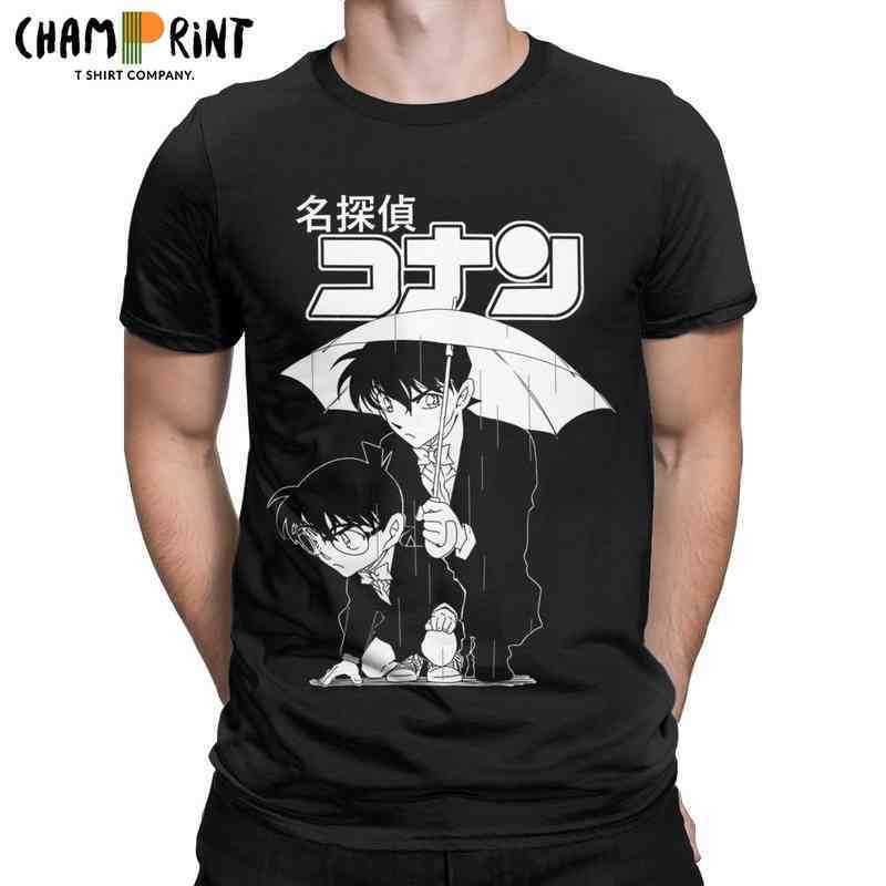 Detective Conan Edogawa T Shirts Men 100% Cotton Awome T-Shirts O Neck Kudou Shinichi Te Short Cloth Printed, Yellow
Detective Conan Edogawa T Shirts Men 100% Cotton Awome T-Shirts O Neck Kudou Shinichi Te Short Cloth Printed, Yellow