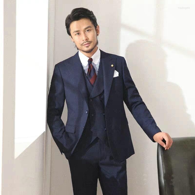 Men's Suits 2022 Latest Designs Navy Blue Double Breasted Vest Formal Men Wedding Suit Slim Fit Tuxedo Custom Made Groom Prom Blazer 3 Piece, Green
Men's Suits 2022 Latest Designs Navy Blue Double Breasted Vest Formal Men Wedding Suit Slim Fit Tuxedo Custom Made Groom Prom Blazer 3 Piece, Green