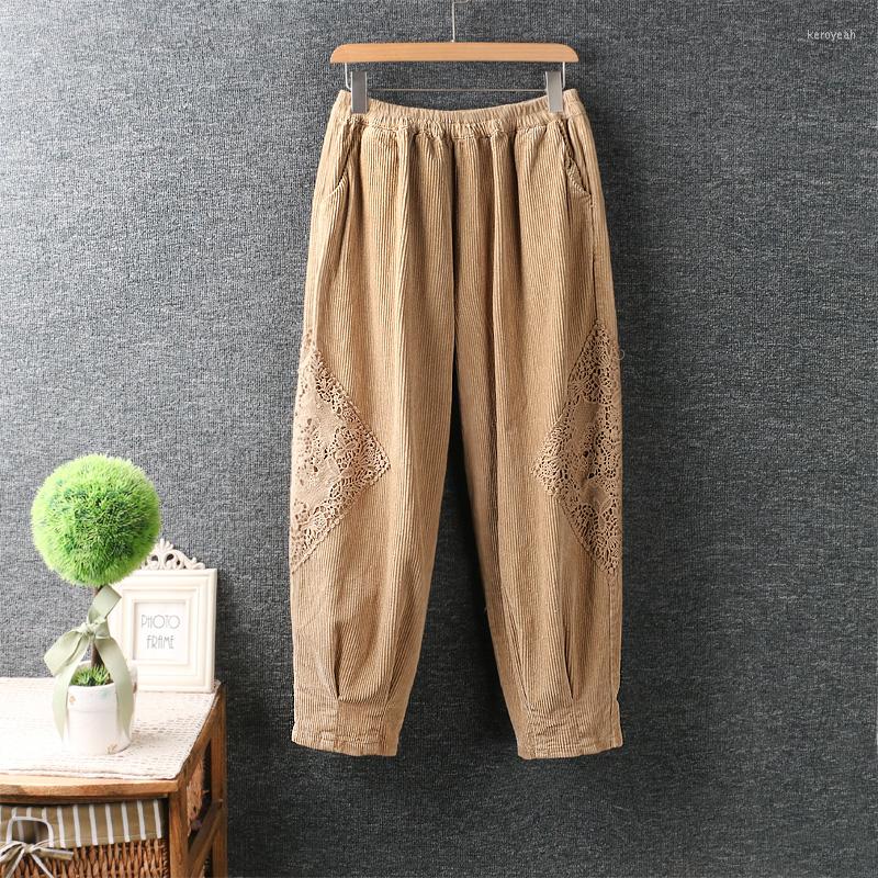 Women's Pants Autumn Elastic Waist Corduroy Casual Women Solid Color Ankle-length N334, No.2
Women's Pants Autumn Elastic Waist Corduroy Casual Women Solid Color Ankle-length N334, No.2