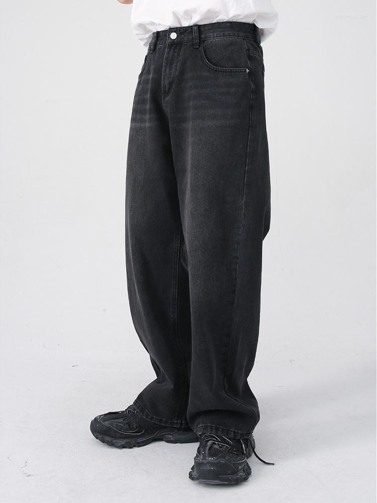 Men' Jeans Korean Men' Personality Straight Wide Leg Pants 2023 Fashion Autumn Winter Vintage Male Trousers 2A6688, Dark gray
Men' Jeans Korean Men' Personality Straight Wide Leg Pants 2023 Fashion Autumn Winter Vintage Male Trousers 2A6688, Dark gray