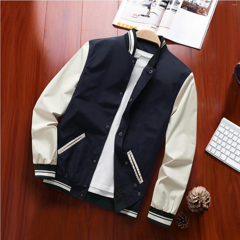 Men's Sweaters Mens Autumn And Winter Casual Color Matching Coat Simple Sports Button Pocket Baseball Clothes Flying Jacket, Blue
Men's Sweaters Mens Autumn And Winter Casual Color Matching Coat Simple Sports Button Pocket Baseball Clothes Flying Jacket, Blue