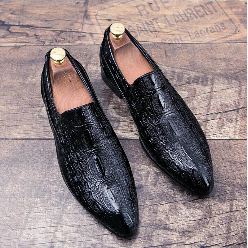 Dress Shoes Pattern Male Slip-On Driving Pointed Toe Soft Comfortable Designer Loafers Moccasins For Men K44, 302 black
Dress Shoes Pattern Male Slip-On Driving Pointed Toe Soft Comfortable Designer Loafers Moccasins For Men K44, 302 black