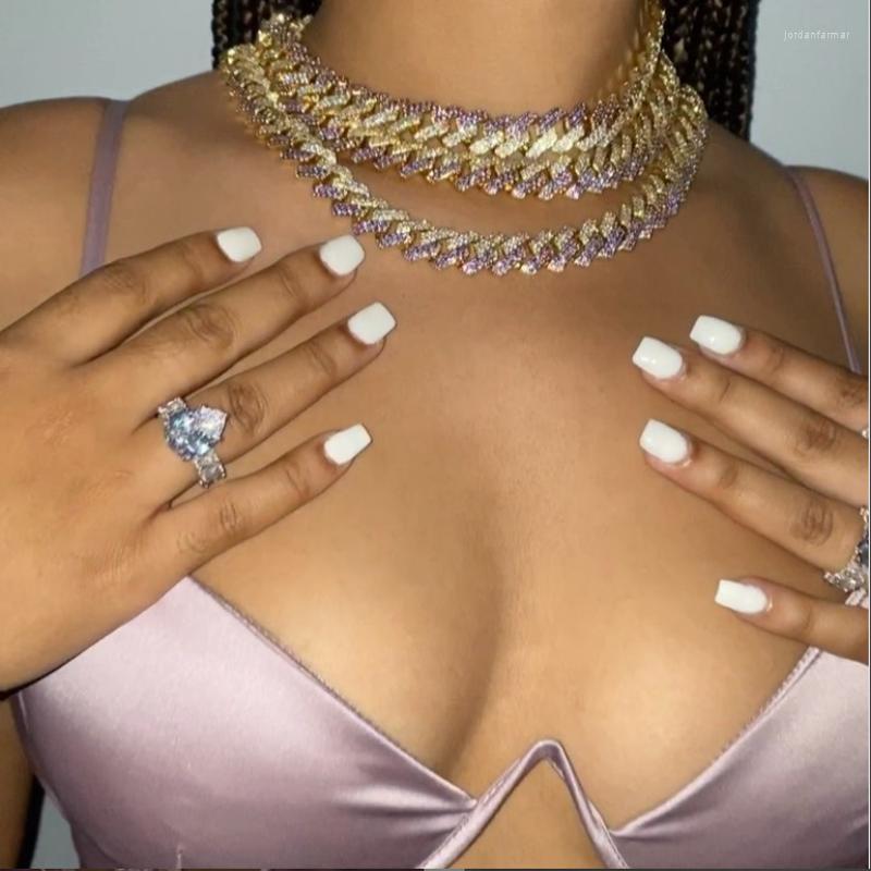 Choker 2022 Colorful Cubic Zirconia Cz Hip Hop Wide Miami Cuban Link Chain Necklace Two Tone Color Women Jewelry
Choker 2022 Colorful Cubic Zirconia Cz Hip Hop Wide Miami Cuban Link Chain Necklace Two Tone Color Women Jewelry