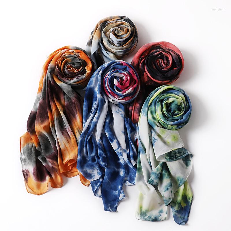 Ethnic Clothing Colorful Tie Dye Chiffon Hijab For Women Bubble Scarf Wrap Headband Islamic Bandana Eid Muslim Turban Wholesale
Ethnic Clothing Colorful Tie Dye Chiffon Hijab For Women Bubble Scarf Wrap Headband Islamic Bandana Eid Muslim Turban Wholesale