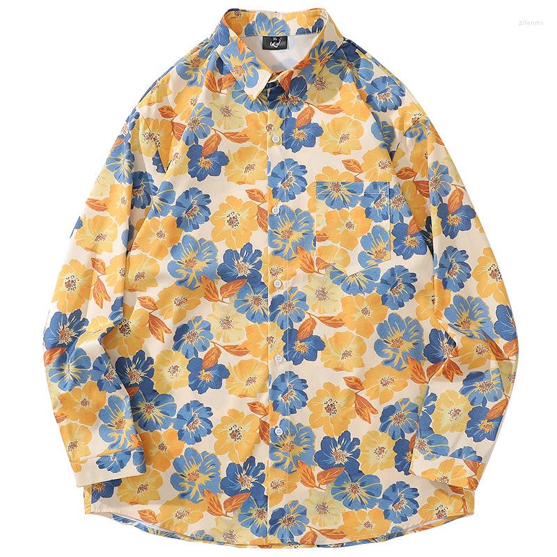 Men's Casual Shirts Men Vintage Print Floral T-Shirt Autumn Hip Hop Tops High Street Couple Streetwear Adult Clothes Shirt Top, Green
Men's Casual Shirts Men Vintage Print Floral T-Shirt Autumn Hip Hop Tops High Street Couple Streetwear Adult Clothes Shirt Top, Green