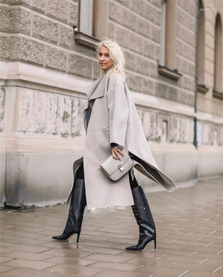 Women's Trench Coats 2022 Fashion Womens Annecy Coat Big Lapel Cashmere WOOL Blend Oversized Sides Slits, Black
Women's Trench Coats 2022 Fashion Womens Annecy Coat Big Lapel Cashmere WOOL Blend Oversized Sides Slits, Black
