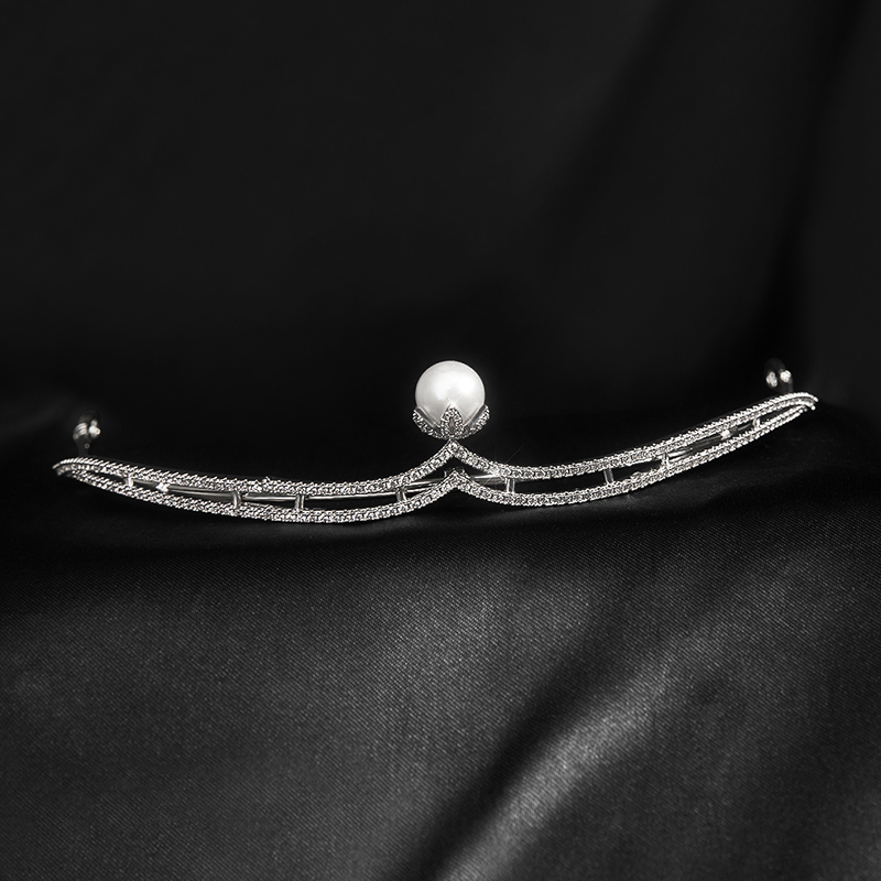 Gorgeous Silver Plated Bridal Wedding Hairpiece for Women Pearl Crystal Tiara Hair Accessories Girls Fashion Jewelry
Gorgeous Silver Plated Bridal Wedding Hairpiece for Women Pearl Crystal Tiara Hair Accessories Girls Fashion Jewelry