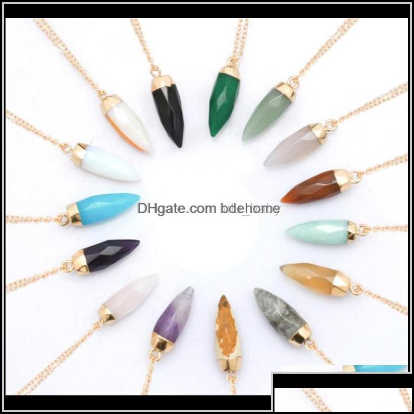 Pendant Necklaces Pendant Jewelry Fashion Gemstone Pendants Necklace Womens 60Cm Gold Chain Faced Waterdrop Natural Rose Quartz Jade Otguo
Pendant Necklaces Pendant Jewelry Fashion Gemstone Pendants Necklace Womens 60Cm Gold Chain Faced Waterdrop Natural Rose Quartz Jade Otguo