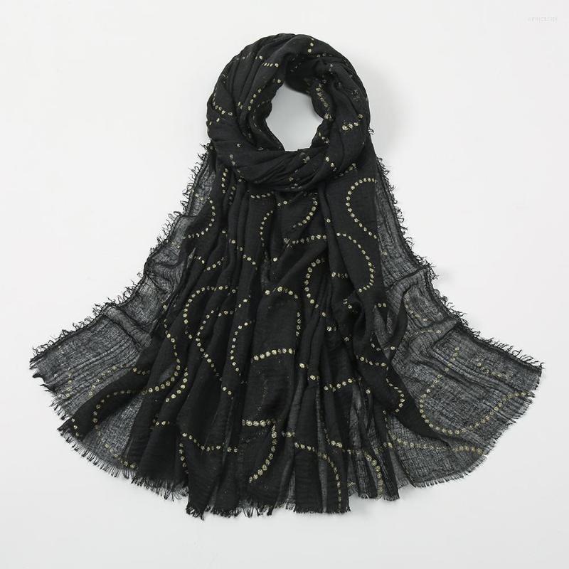 Scarves Plain Gold Glitter Cotton Hijab Scarf Women Muslim Crinkle Shimmer Ramadan Islamic Shiny Shawl Eid Women's
Scarves Plain Gold Glitter Cotton Hijab Scarf Women Muslim Crinkle Shimmer Ramadan Islamic Shiny Shawl Eid Women's
