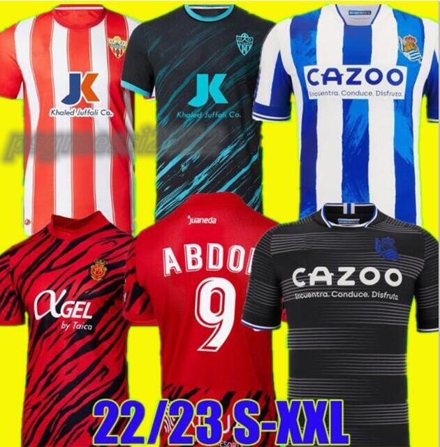 22 23 UD Almeria soccer jersey 2022 2023 home away third RCD Mallorca Real Sociedad football shirts camiseta de futbol ABDON SANCHEZ BABA HOPPE Kaiky Alejandro Pozo 66
22 23 UD Almeria soccer jersey 2022 2023 home away third RCD Mallorca Real Sociedad football shirts camiseta de futbol ABDON SANCHEZ BABA HOPPE Kaiky Alejandro Pozo 66