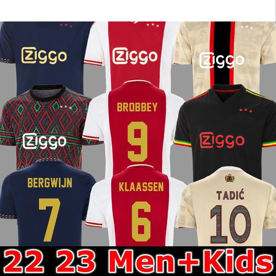 TADIC 21 22 23 Soccer Jersey fans player BASSEY BERGHUIS Third black Kit BLIND KLAASSEN TAYLOR 2022 2023 football shirts men kids uniforms BERGWIJN MARLEY team AjaxS, 22 23 training suit aldult
TADIC 21 22 23 Soccer Jersey fans player BASSEY BERGHUIS Third black Kit BLIND KLAASSEN TAYLOR 2022 2023 football shirts men kids uniforms BERGWIJN MARLEY team AjaxS, 22 23 training suit aldult