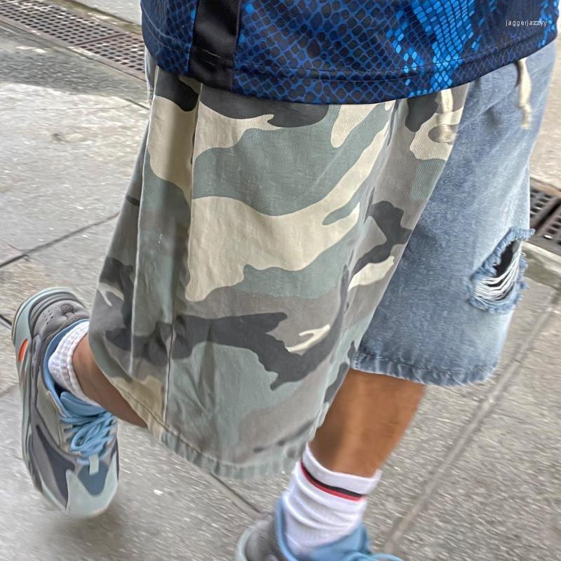 Men's Jeans 2023 Color Patchwork Camouflage Matching Denim Summer Shorts Men's Fashion Hole Elastic Adjustable Waist Casual Pants, Sky blue
Men's Jeans 2023 Color Patchwork Camouflage Matching Denim Summer Shorts Men's Fashion Hole Elastic Adjustable Waist Casual Pants, Sky blue