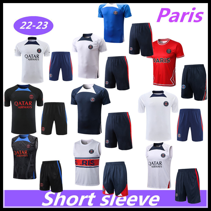 22/23 NEW Soccer Sets Sportswear men training suit Short sleeved suit Football Jersey kit uniform chandal adult sweatshirt Sweater psgs 2022-2023, White
22/23 NEW Soccer Sets Sportswear men training suit Short sleeved suit Football Jersey kit uniform chandal adult sweatshirt Sweater psgs 2022-2023, White