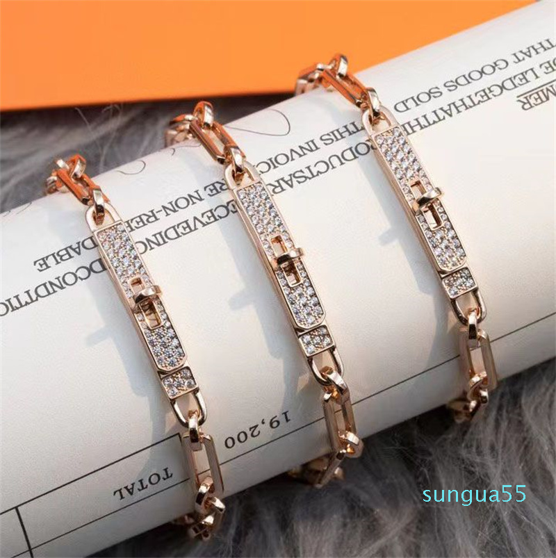 Charm Bracelets Designer Women diamond Fashion Accessories Bracelets jewelry