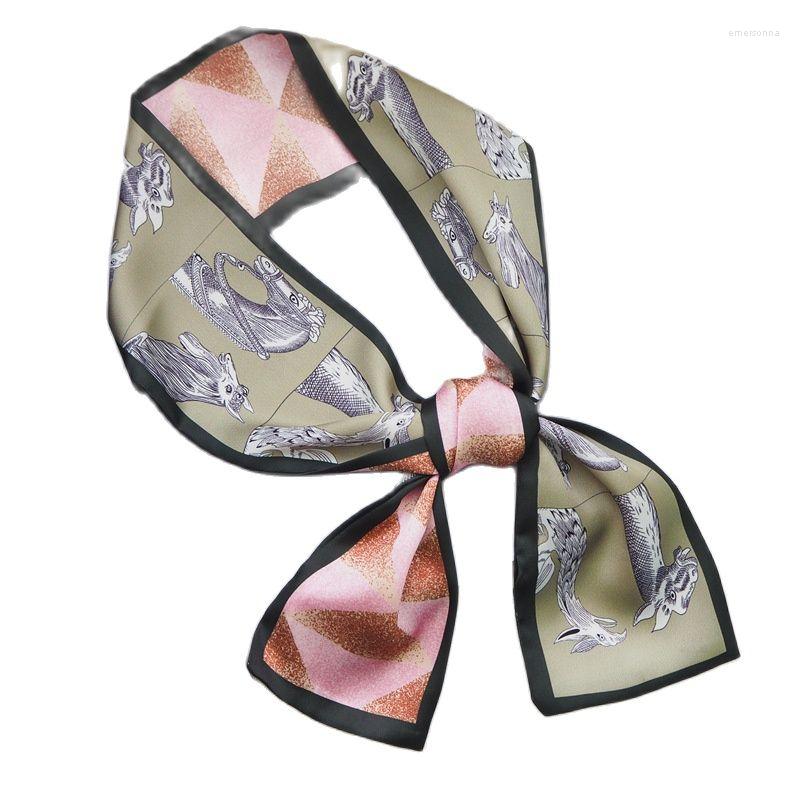 Scarves 2022 Spring Summer Thin Narrow Skinny Scarf Multi-functional Fashion Ladies Small Headscarf For Bag Handle
Scarves 2022 Spring Summer Thin Narrow Skinny Scarf Multi-functional Fashion Ladies Small Headscarf For Bag Handle