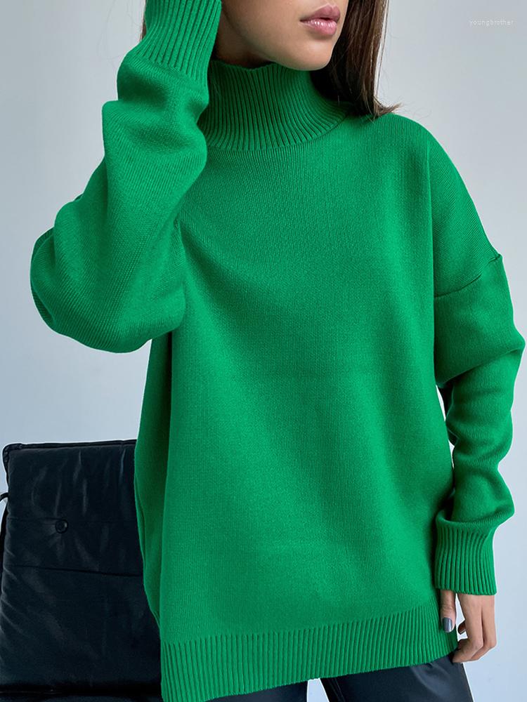 Women's Sweaters Women Turtleneck Knitted Sweater 2022 Autumn Winter Thick Warm Pullover Tops Ladies Solid Casual Loose Female Jumpers, 02 royal blue
Women's Sweaters Women Turtleneck Knitted Sweater 2022 Autumn Winter Thick Warm Pullover Tops Ladies Solid Casual Loose Female Jumpers, 02 royal blue