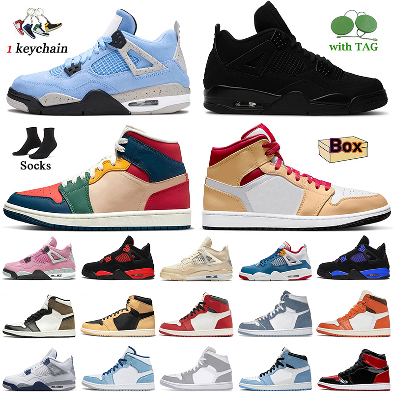 2022 New Fashion Jumpman 1 4 Basketball Shoes With Box 4s Doernbecher Sail Military Black Cat University Blue 1s High OG Starfish Heirloom Denim Women Mens Trainers, C15 black canvas 40-47
2022 New Fashion Jumpman 1 4 Basketball Shoes With Box 4s Doernbecher Sail Military Black Cat University Blue 1s High OG Starfish Heirloom Denim Women Mens Trainers, C15 black canvas 40-47