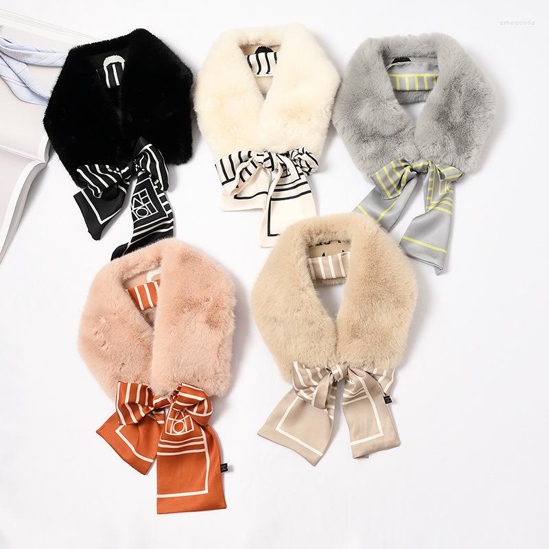 Scarves Fashion Soft Women Faux Fur Choker Collar Scarf Neck Warmer Winter Shawl Wrap Girls Striped Solid Color Hiver Neckchief
Scarves Fashion Soft Women Faux Fur Choker Collar Scarf Neck Warmer Winter Shawl Wrap Girls Striped Solid Color Hiver Neckchief