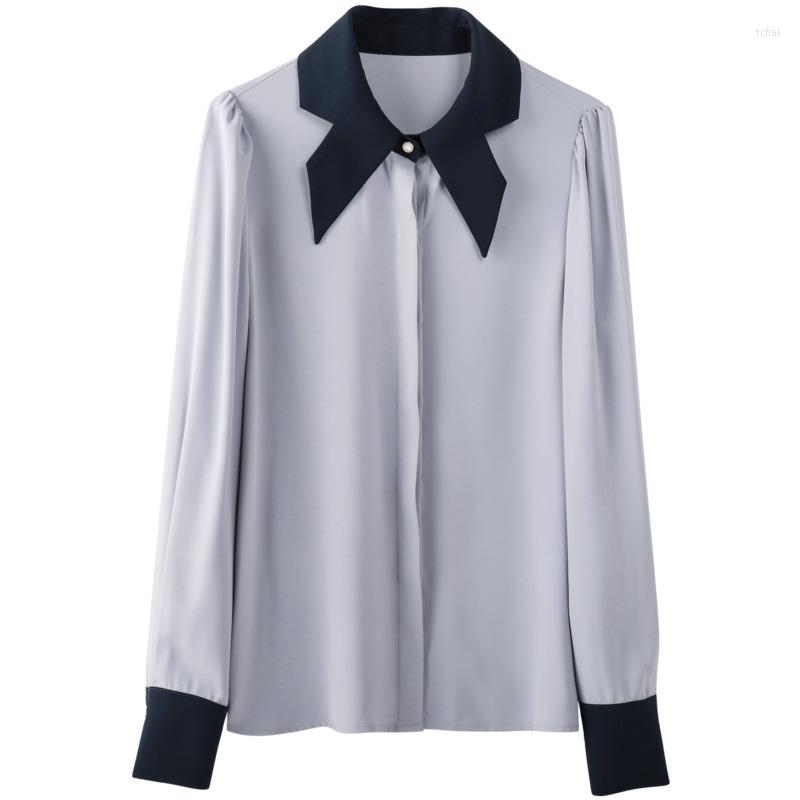 Women' Blouses 2022 Fall Korean Version Of Womens Professional OL Temperament Commuting Long-sleeved Chiffon Shirt, Light blue
Women' Blouses 2022 Fall Korean Version Of Womens Professional OL Temperament Commuting Long-sleeved Chiffon Shirt, Light blue