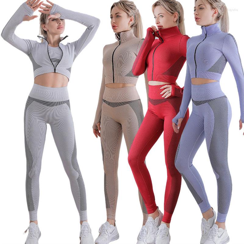 Active Sets 2 PCS Yoga Set High Waist Tight Pants Gym Clothing Seamless Sportswear For Women Zipper Jacket Tops Leggings Sports Fitness Suit, Purple
Active Sets 2 PCS Yoga Set High Waist Tight Pants Gym Clothing Seamless Sportswear For Women Zipper Jacket Tops Leggings Sports Fitness Suit, Purple