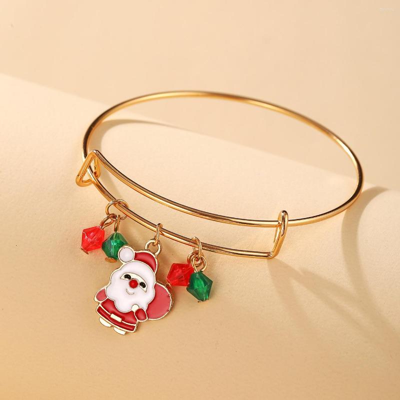Bangle 2022 Christmas Bracelet Adjustable Santa Claus Pendant Bracelets Festival Ornaments Party Jewelry For Women Gifts
Bangle 2022 Christmas Bracelet Adjustable Santa Claus Pendant Bracelets Festival Ornaments Party Jewelry For Women Gifts