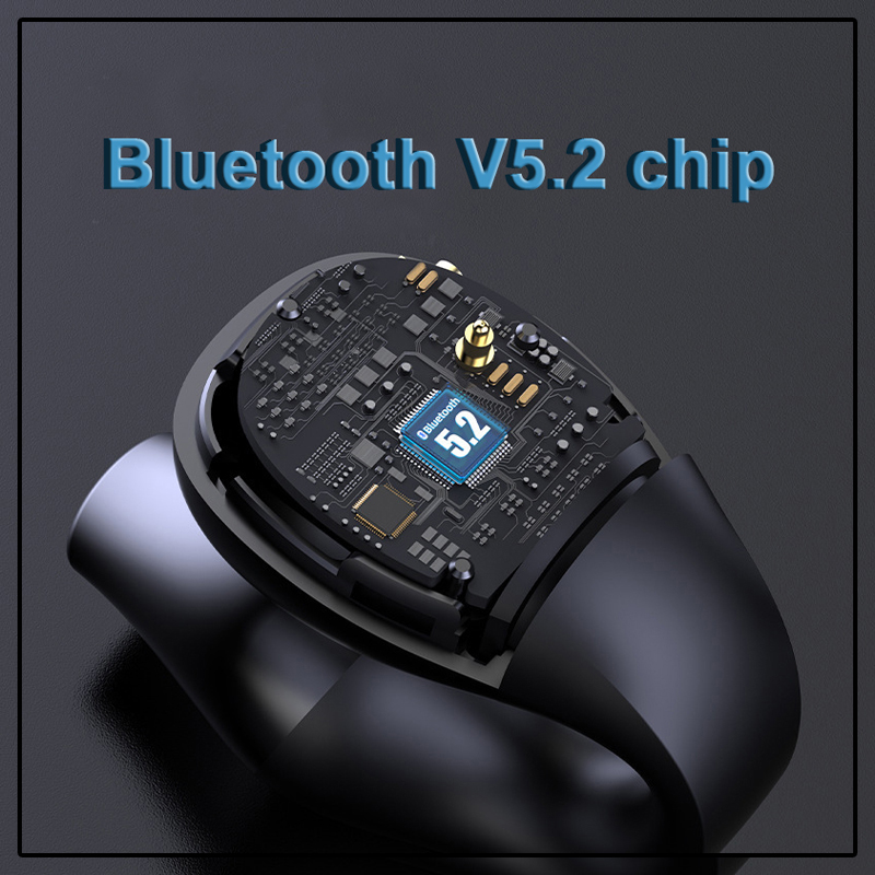 Headphones New Bone Conduction Bluetooth 5.2 Earclip Earrings Wireless Sports Ear Strap with Microphone