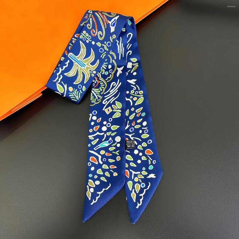 Scarves 90cm Long Women Scarf Cartoon Bird Leaves Trees Fashion Female Belt Skinny Head For Ladies Ribbon Bag Ribbons
Scarves 90cm Long Women Scarf Cartoon Bird Leaves Trees Fashion Female Belt Skinny Head For Ladies Ribbon Bag Ribbons