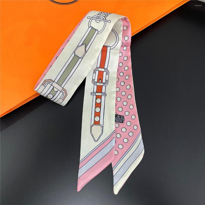 Scarves Selling Bag Scarf Dot Belt Printed Silk Women Small Ribbon Fashion Female Hair Ribbons Handband
Scarves Selling Bag Scarf Dot Belt Printed Silk Women Small Ribbon Fashion Female Hair Ribbons Handband