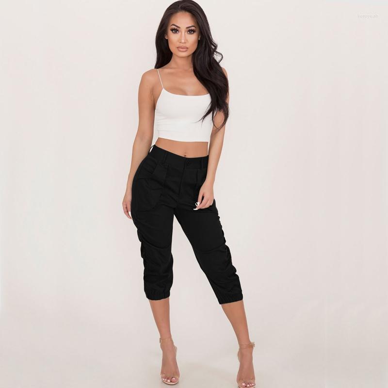 Women' Pants Fashion Women Ladies 3/4 Half Elasticated Harem Pockets High Waist Stretch Slim Fit Jegging, Black
Women' Pants Fashion Women Ladies 3/4 Half Elasticated Harem Pockets High Waist Stretch Slim Fit Jegging, Black
