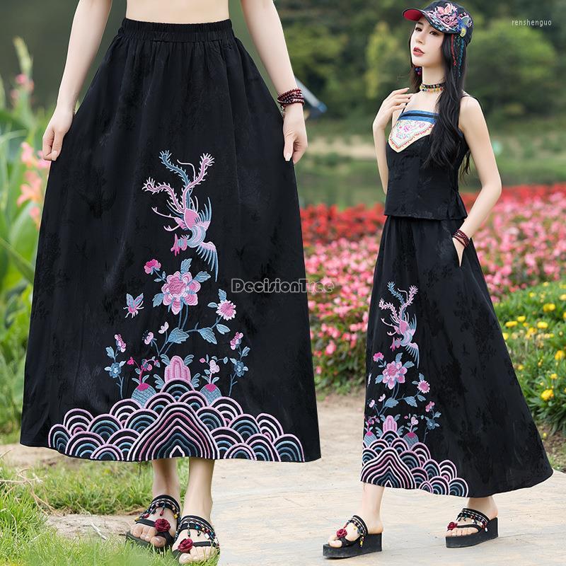 Ethnic Clothing 2022 Chinese Traditional Hanfu Tang Suit Qipao A-line Skirt Loose Casual Women National Style Graceful Elastic Waist
Ethnic Clothing 2022 Chinese Traditional Hanfu Tang Suit Qipao A-line Skirt Loose Casual Women National Style Graceful Elastic Waist