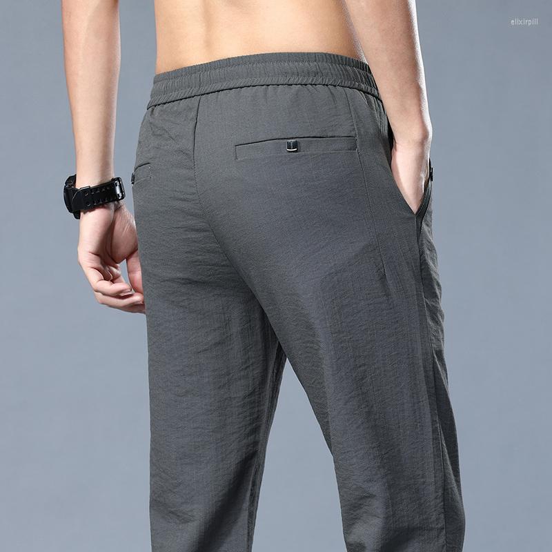 Men's Pants Summer Thin Men'S Jogging Sweatpants 2022 Spring And Autumn Business Loose Casual Lace-Up Male High-End Brand Trousers, Black
Men's Pants Summer Thin Men'S Jogging Sweatpants 2022 Spring And Autumn Business Loose Casual Lace-Up Male High-End Brand Trousers, Black
