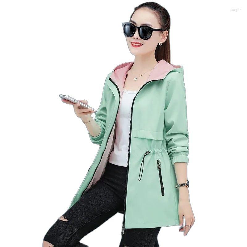 Women's Trench Coats 2022 Autumn Women Jacket Fashion Hooded Print Two Side Wear Outwear Loose Bomber Coat Female Windbreaker 5XL B2766, Black
Women's Trench Coats 2022 Autumn Women Jacket Fashion Hooded Print Two Side Wear Outwear Loose Bomber Coat Female Windbreaker 5XL B2766, Black