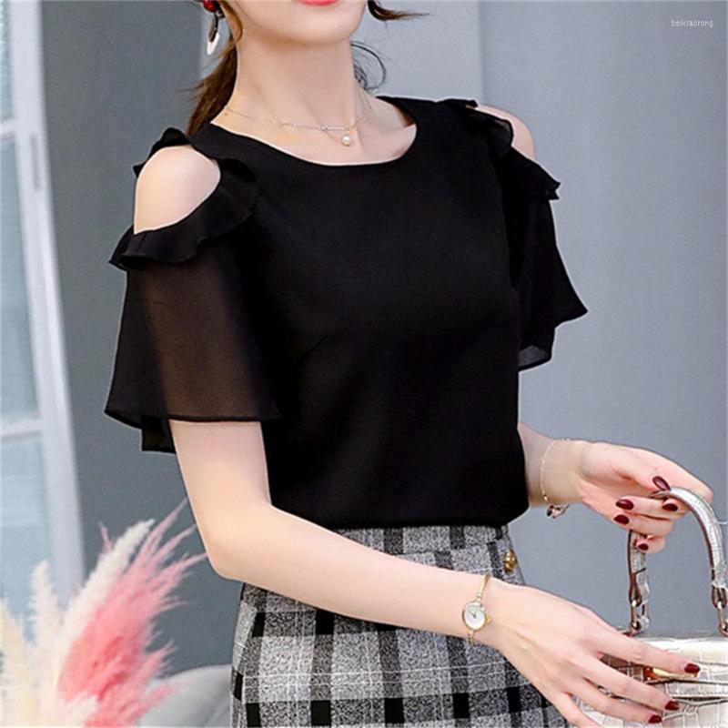 Women' Blouses Creative 2022 Spring Foreign Trade Supply OL Temperament Korean Version Pullover Round Neck Slim Blouse, Black
Women' Blouses Creative 2022 Spring Foreign Trade Supply OL Temperament Korean Version Pullover Round Neck Slim Blouse, Black