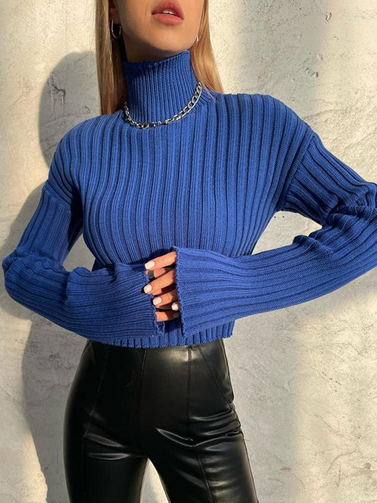Women' Sweaters Turtleneck Striped Women' Sweater Street Slim Long Sleeve Pullover Ladies Knit 2022 Autumn Winter Solid All-match Tops, Blue
Women' Sweaters Turtleneck Striped Women' Sweater Street Slim Long Sleeve Pullover Ladies Knit 2022 Autumn Winter Solid All-match Tops, Blue