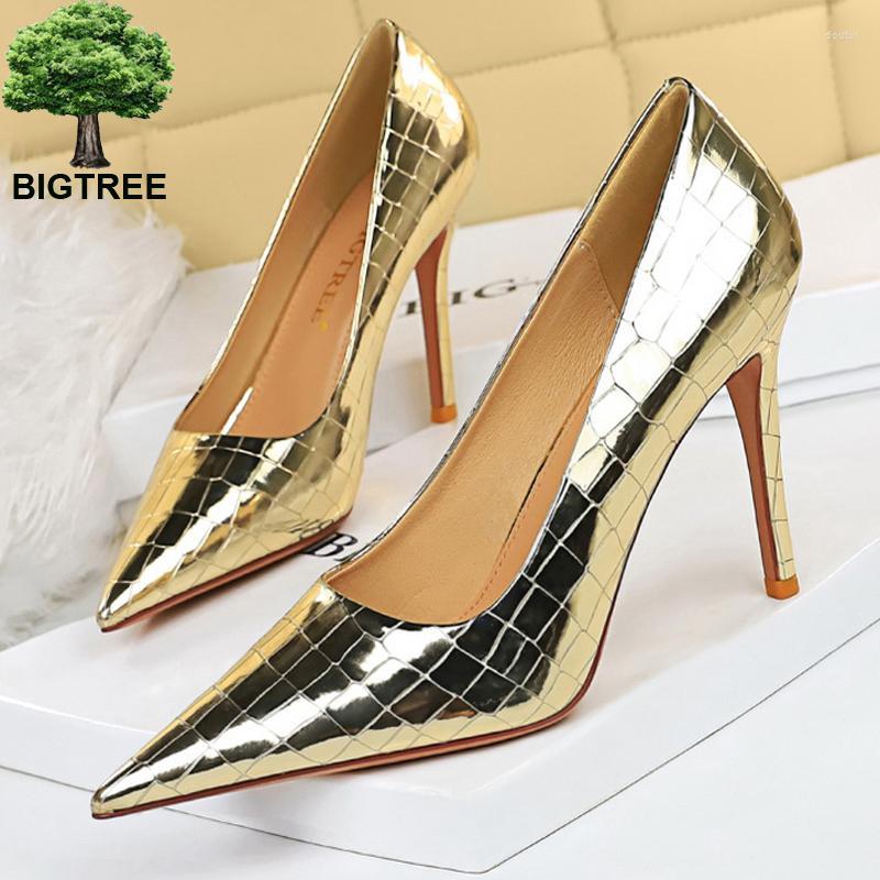 Dress Shoes Bigtree Metal Stone Pattern Woman Pumps High Quality Heels Wedding Stiletto Luxurious Sexy Banquet 2022, Champagne
Dress Shoes Bigtree Metal Stone Pattern Woman Pumps High Quality Heels Wedding Stiletto Luxurious Sexy Banquet 2022, Champagne