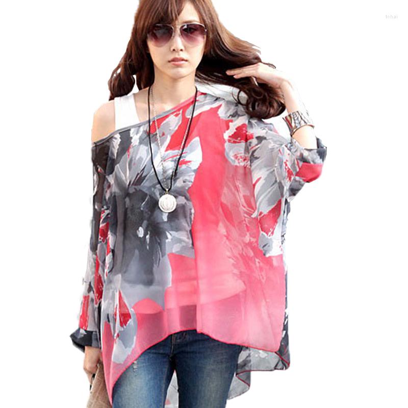 Women's Blouses Summer Blouse Shirt 2022 Fashion Women Casual Chiffon Tops Plus Size 5XL 6XL Batwing Sleeve Women's Shirts, Picture color
Women's Blouses Summer Blouse Shirt 2022 Fashion Women Casual Chiffon Tops Plus Size 5XL 6XL Batwing Sleeve Women's Shirts, Picture color