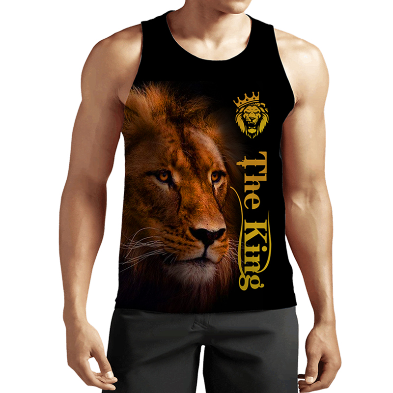 Plus-size -6XLSummer Men' Lion Tank Tops Animal 3D Printed Sleeveless Cool Vest Women Fashion Casual Harajuku Streetwear Clothing 012, The color of the picture
Plus-size -6XLSummer Men' Lion Tank Tops Animal 3D Printed Sleeveless Cool Vest Women Fashion Casual Harajuku Streetwear Clothing 012, The color of the picture