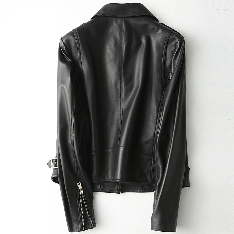 Women' Leather Geniune Female Sheepskin Coat Black Slim Bomber Jacket Spring Autumn HQ29-YY2922A MF226
Women' Leather Geniune Female Sheepskin Coat Black Slim Bomber Jacket Spring Autumn HQ29-YY2922A MF226