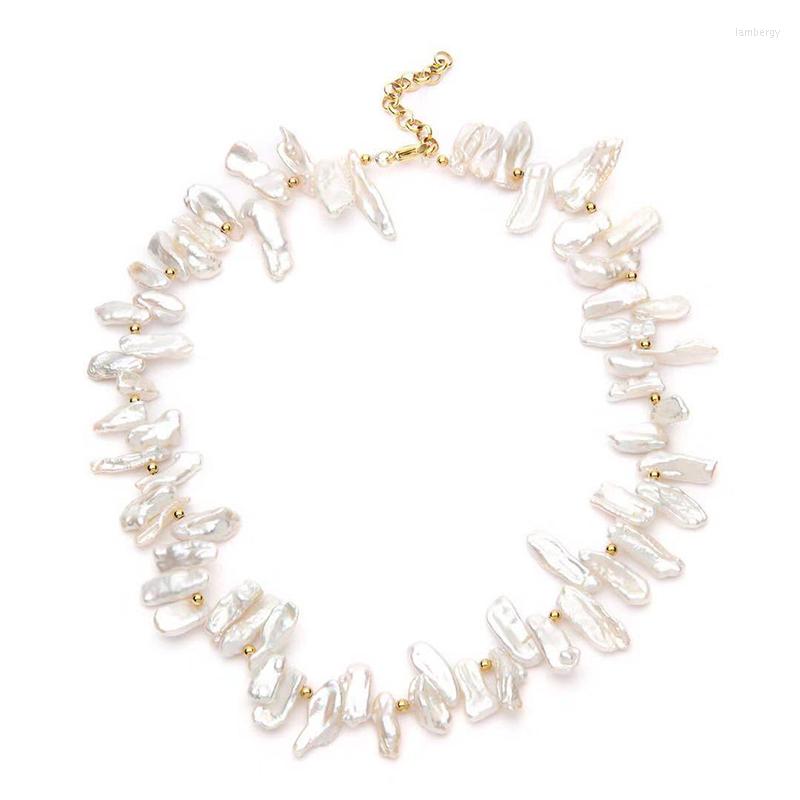 Choker DM Trendy Accessories Irregular Pearl Necklace Bohemian Atmosphere Cadena Hombre Women Short Party Wedding Gift Jewelry
Choker DM Trendy Accessories Irregular Pearl Necklace Bohemian Atmosphere Cadena Hombre Women Short Party Wedding Gift Jewelry