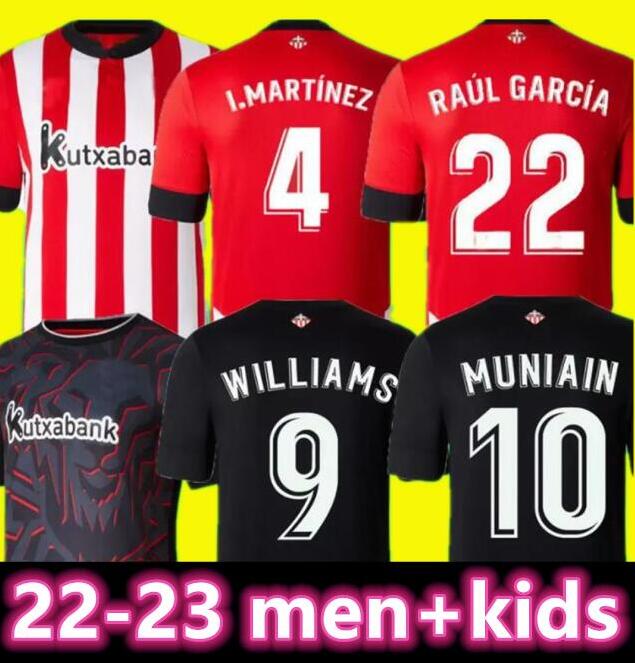 22 23 Soccer Jerseys BERENGUER 2022 2023 MUNIAIN WILLIAMS Football shirt RAUL GARCIA VILLALIBRE Jersey Sancet third GK black UNAI SIMON Athletic Bilbao
22 23 Soccer Jerseys BERENGUER 2022 2023 MUNIAIN WILLIAMS Football shirt RAUL GARCIA VILLALIBRE Jersey Sancet third GK black UNAI SIMON Athletic Bilbao