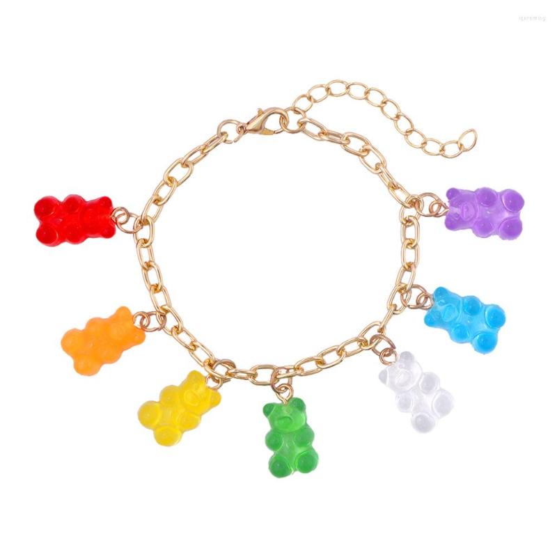 Bangle Cute Korean Jelly Gummy Bears Bracelet For Women Gold Charm Baby Bohemia Boho Jewelry Accesorios Gifts
Bangle Cute Korean Jelly Gummy Bears Bracelet For Women Gold Charm Baby Bohemia Boho Jewelry Accesorios Gifts