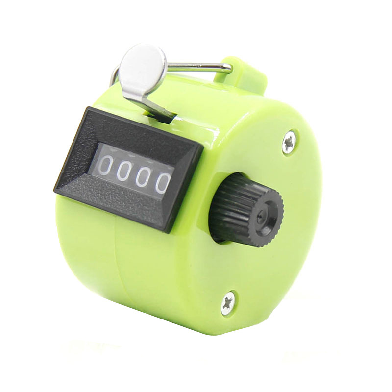 

50pcs New 4 Digit Number Hand Held Manual Tally Counter Digital Golf Clicker Training Handy Count Counters dh1357
