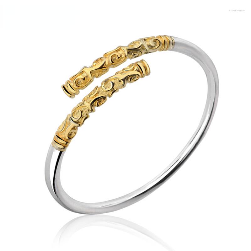 Bangle Simple Fashionable Golden Cudgel Monkey King Bracelet For Men And Women Open Adjustable Bangles Jewelry Gift With Delicate Box
Bangle Simple Fashionable Golden Cudgel Monkey King Bracelet For Men And Women Open Adjustable Bangles Jewelry Gift With Delicate Box